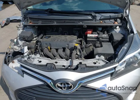 2015 Toyota Yaris L из США, поврежденный, VIN VNKKTUD30FA032159